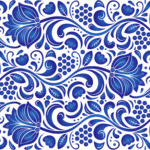 Backdrop 8: Blue Porecelain (pre-order required))