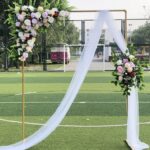 1. Rectangle Flower Arc